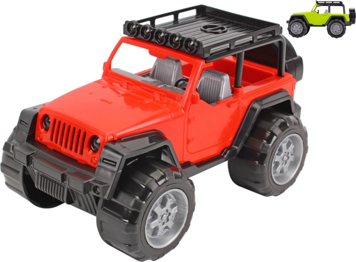 Plastowy terenowy samochód SUV 28 cm dla dzieci