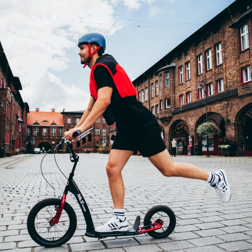 Podwójne hamulce V-brake dla pewnego zatrzymania