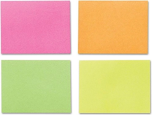 Cztery wyraziste neonowe kolory dla maksymalnej widoczności