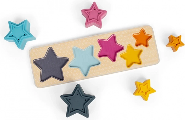 Bigjigs Toys układanka wkładanka gwiazdy do wody