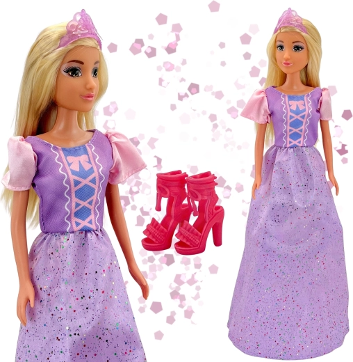 Błyszcząca balowa suknia księżniczki