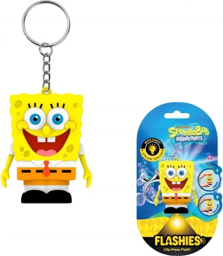 Breloczek SpongeBob z latarką LED