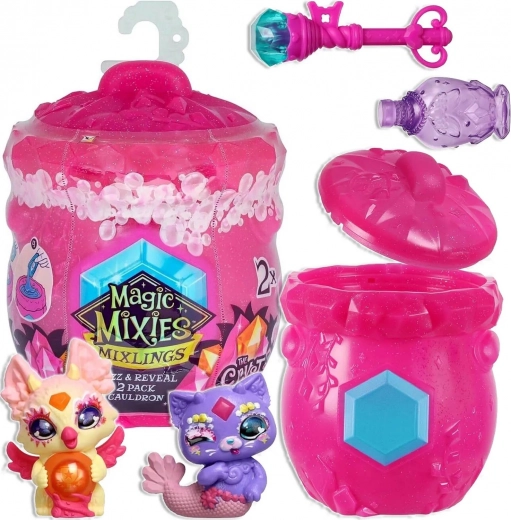 MOOSE MAGIC MIXIES Mixlings Fizz & Reveal – opakowanie 2 szt. (kolekcja Crystal Woods)