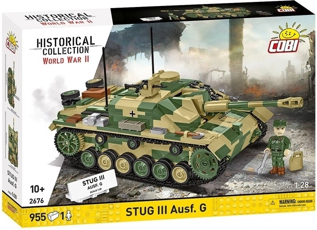 Klocki COBI StuG III Ausf. G – 955 elementów