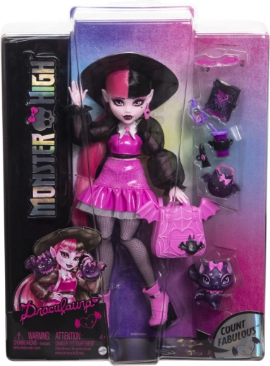 Lalka MONSTER HIGH Draculaura – podstawowa lalka