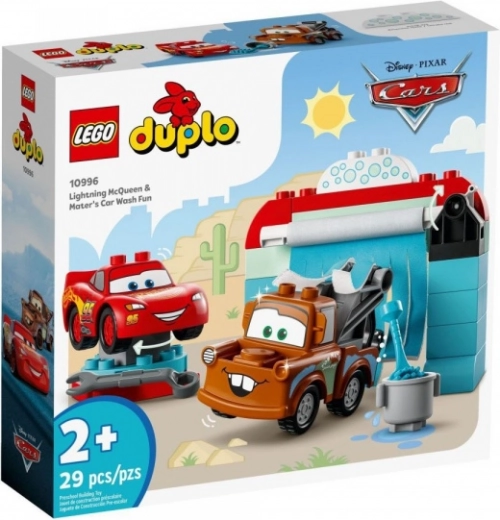 Lego Duplo Auta: Zygzak McQueen i Złomek – myjnia samochodowa