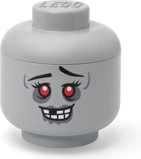 LEGO pojemnik w kształcie głowy zombie rozmiar L - 1 sztuka