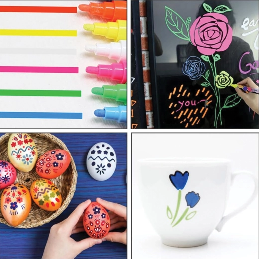 Uniwersalne zastosowanie na szkle, ceramice i metalu