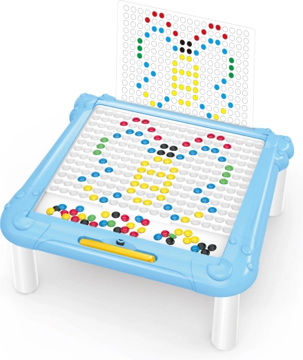 Niebieska tablica magnetyczna z labiryntem 34 cm