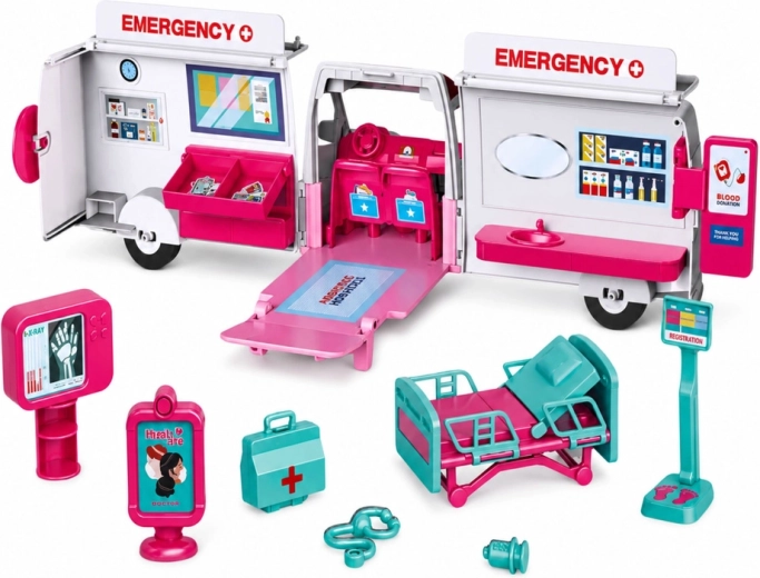Karetka, która zmienia się w mini szpital