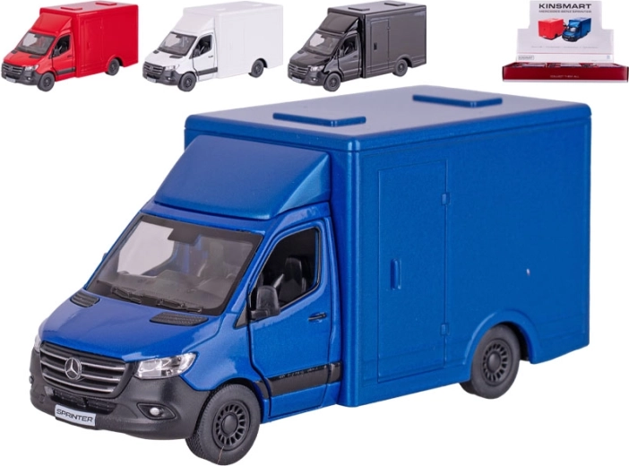 Metalowy model furgonu MERCEDES-BENZ Sprinter 1:48 Kinsmart