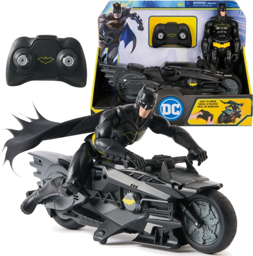 Figurka Batman 30 cm i motocykl RC Batcycle