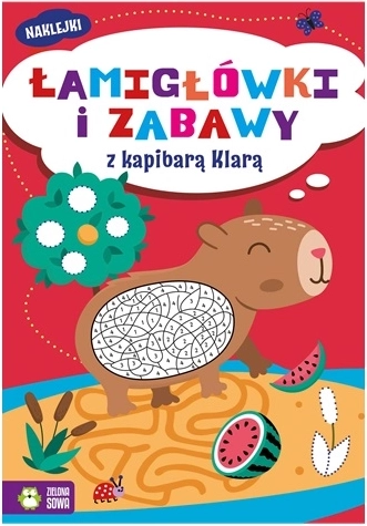 Łamigłówki i zabawy z kapibarą Klarą