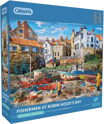 Puzzle Gibsons „Rybáři v zátoce Robina Hooda” 1000 elementów