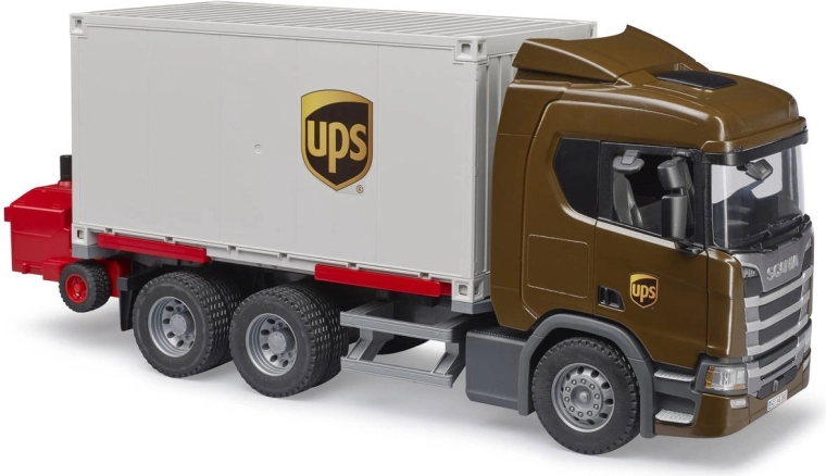 Szczegółowy model Scania w barwach UPS