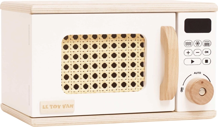 Drewniana dziecięca kuchenka mikrofalowa Le Toy Van
