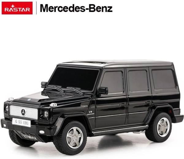 Rastar Mercedes G55 samochód RC na zdalne sterowanie 1:24 czarny - 1 sztuka