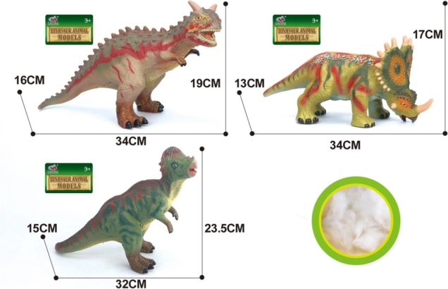 Miękki dinozaur 34 cm