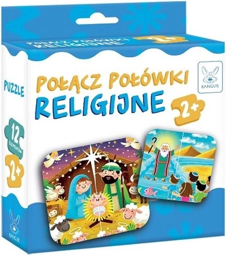Gra edukacyjna Dopasuj połówki – motywy religijne