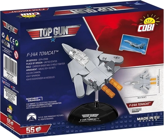 Cobi Top Gun F-14A Tomcat – zestaw konstrukcyjny samolotu 1:300