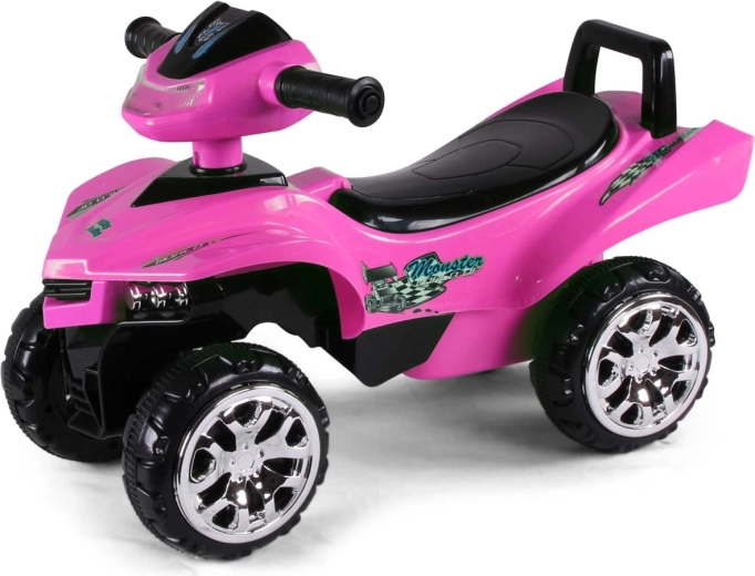 Milly Mally jeździk quad Monster czarno-różowy