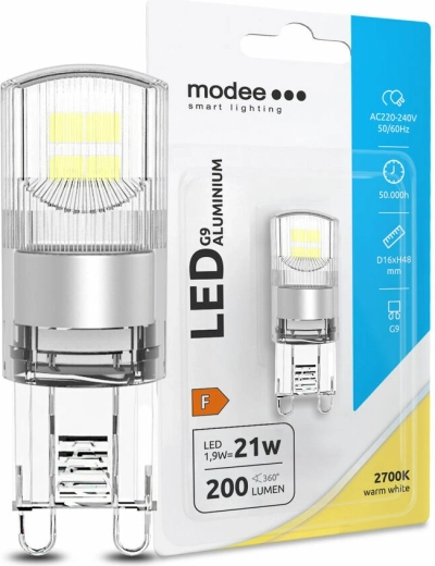 Żarówka LED G9 Modee 1,9 W ciepła biel