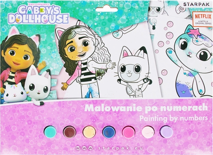 Malowanie po numerach Gabby's Dollhouse