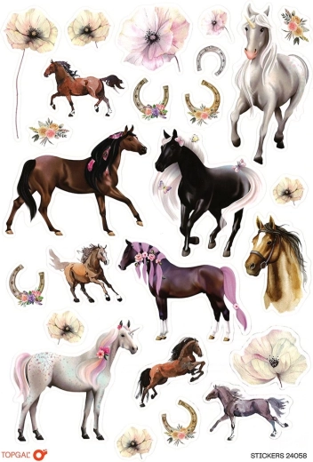 Naklejki Horses Topgal