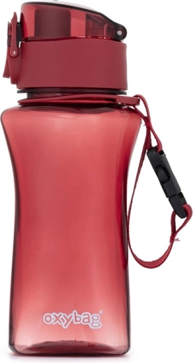 Butelka na napoje OXY TWiST 400 ml pastelowa czerwień