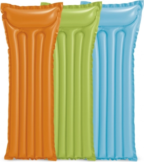 Nadmuchiwana mata pływająca 183 × 69 cm zielona Intex