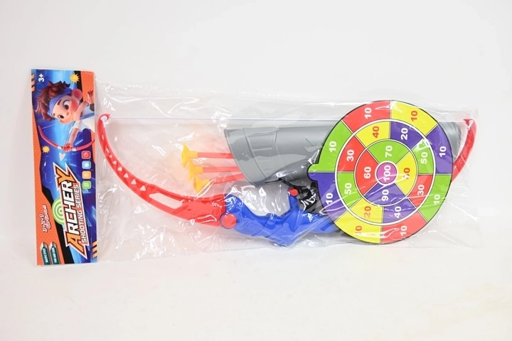 Dziecięcy zestaw łuczniczy z tarczą i 3 strzałami, 51 cm