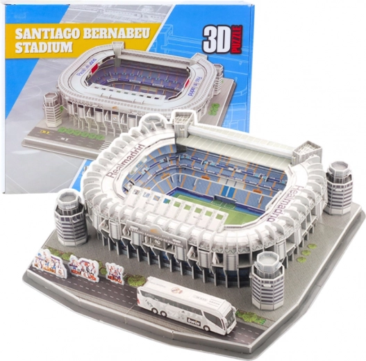 Puzzle 3D Stadion Santiago Bernabéu Real Madrid 101 elementów