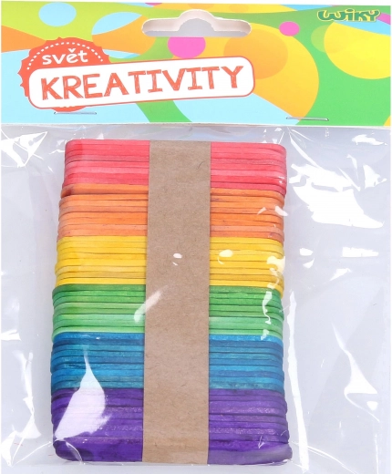 Kolorowe patyczki 6,5×1 cm