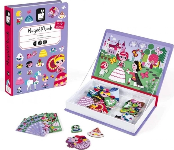 Janod Magnetibook Księżniczki