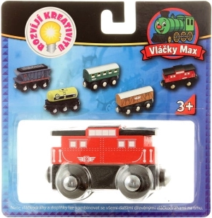 Drewniany wagon pocztowy Maxim