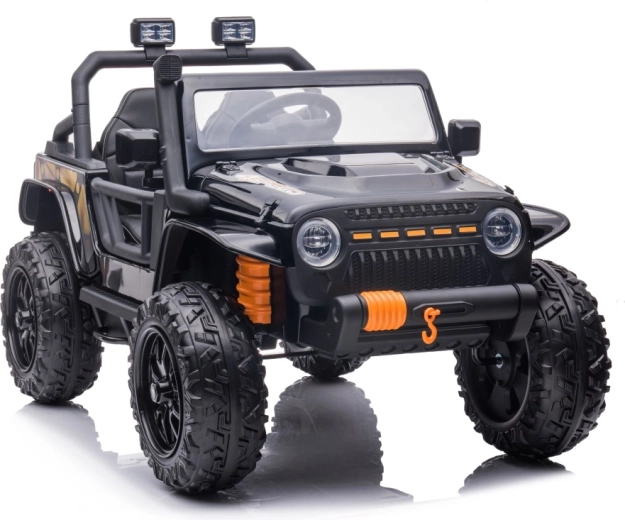 Napęd 4×200 W i akumulator 24 V dla mocnego przyspieszenia