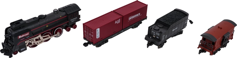 Bogaty zestaw wagonów do kreatywnej zabawy