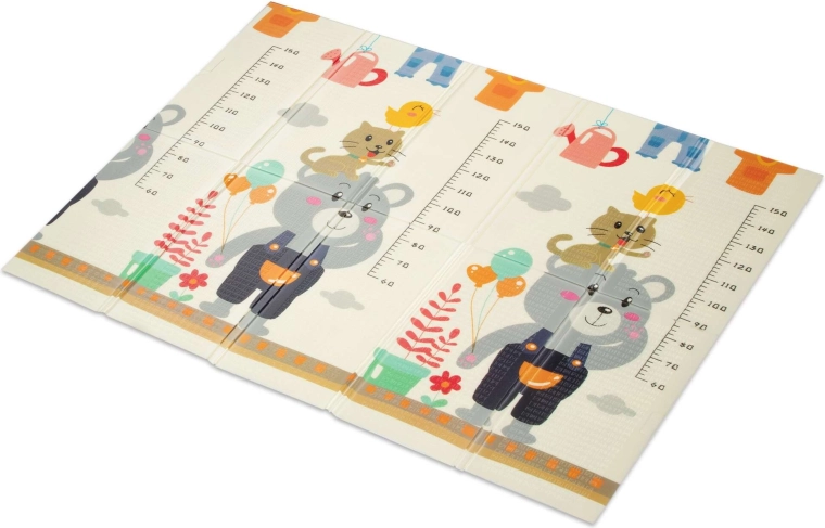 Dwustronna grafika z miarką wzrostu