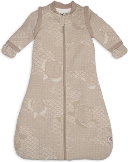 Śpiworek Lodger z odpinanymi rękawami matcha beige 50/62