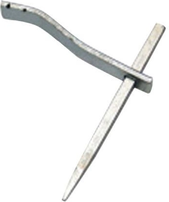 Skobel fasadowy ocynkowany 140 mm