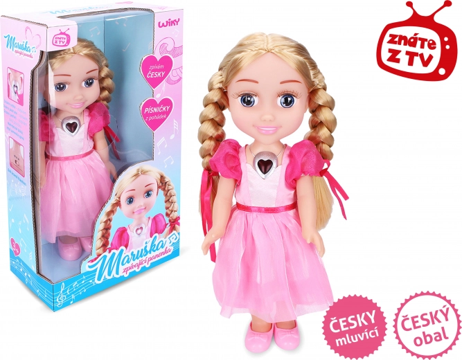 Śpiewająca lalka Maruszka 33 cm