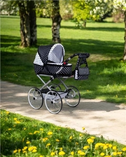 Retro design i stabilna metalowa konstrukcja