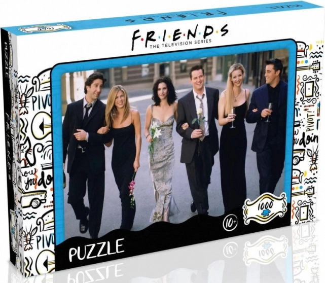 Puzzle 1000 elementów Przyjaciele Bankiet