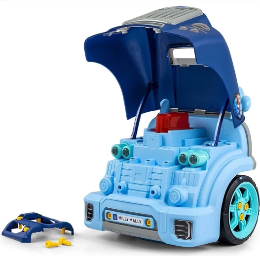 Zestaw narzędzi i zdejmowane kółka