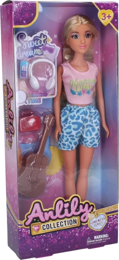 Lalka z muzycznymi akcesoriami 30 cm