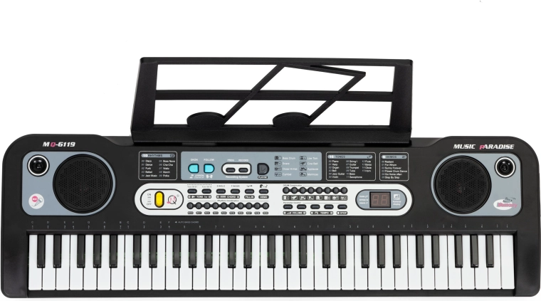 61 klawiszy i tryby nauki dla szybkich postępów