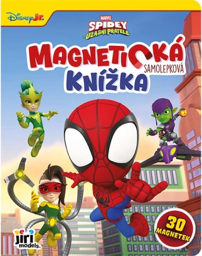 Magnetyczna książeczka z naklejkami Spidey