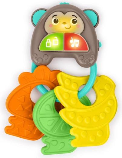 Bright Starts muzyczne klucze MonKeys dla niemowląt 6m+