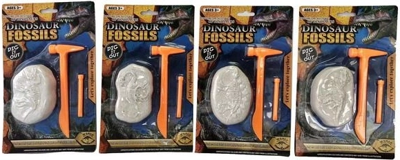 Skamielina dinozaura DIY – wykop własny szkielet