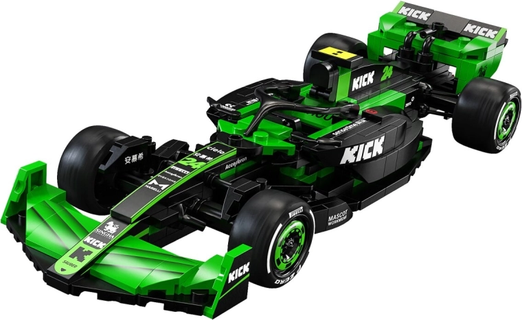 CaDA KICK Sauber F1® Team C44 2024 zielony zestaw konstrukcyjny